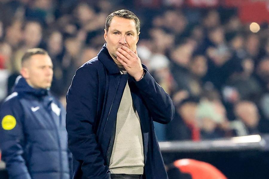 Brian Priske a terminat grupa de Liga Campionilor cu 13 puncte, învingându-le pe Bayern (3-0), Benfica (3-1), Girona (3-2) și remizând cu Manchester City (3-3) / Foto: Imago Decizie curioasă! Echipa care și-a demis antrenorul cu două zile înainte de play-off-ul Ligii Campionilor