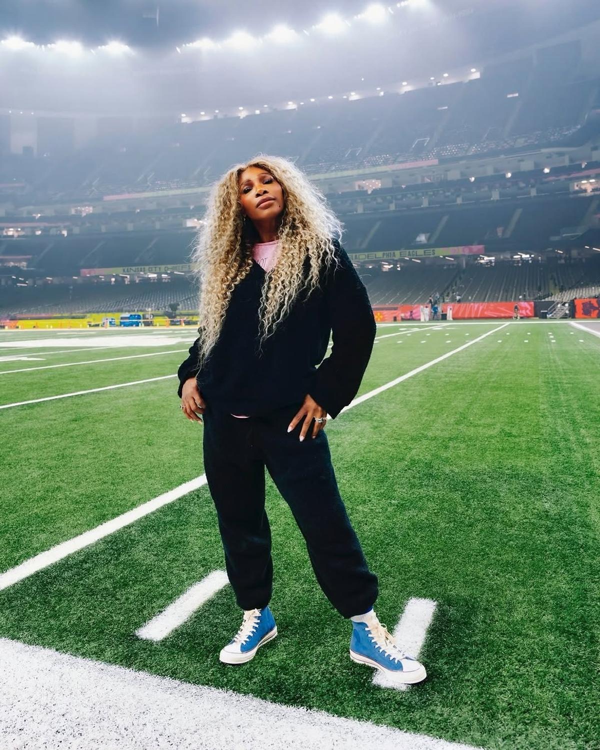 Serena Williams, apariție curajoasă la Super Bowl: „Nici nu mi-am dat seama că e ea!”
