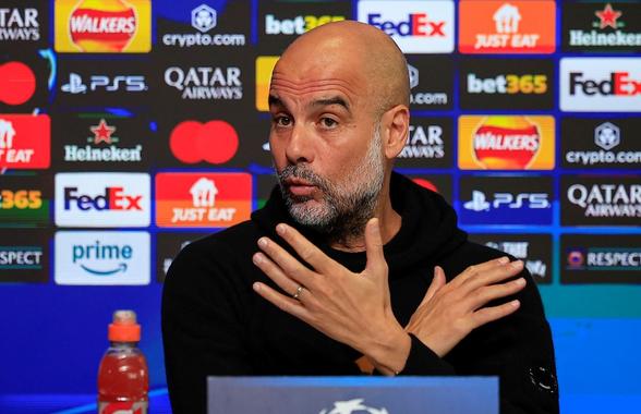 Pep Guardiola o întoarce ca la Ploiești: „V-am mințit!”