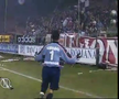 Răzvan Lucescu - steag Rapid vs Steaua, pe Ghencea