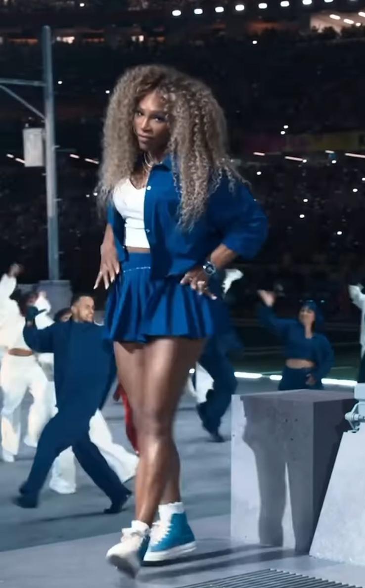 Serena Williams, apariție curajoasă la Super Bowl: „Nici nu mi-am dat seama că e ea!”