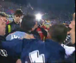 Răzvan Lucescu - steag Rapid vs Steaua, pe Ghencea