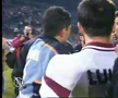 Răzvan Lucescu - steag Rapid vs Steaua, pe Ghencea