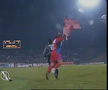 Răzvan Lucescu - steag Rapid vs Steaua, pe Ghencea
