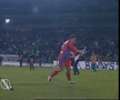 Răzvan Lucescu - steag Rapid vs Steaua, pe Ghencea