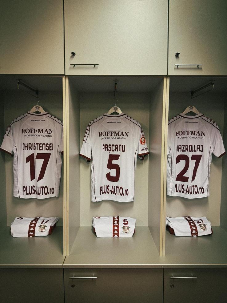 CFR Cluj - Rapid, imagini înaintea partidei din Cupa României // FOTO: Facebook @FC Rapid