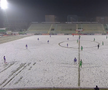 Fotbal în Ice Age » Imagini incredibile la meciul din Cupa României