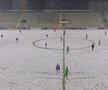 Fotbal în Ice Age » Imagini incredibile la meciul din Cupa României
