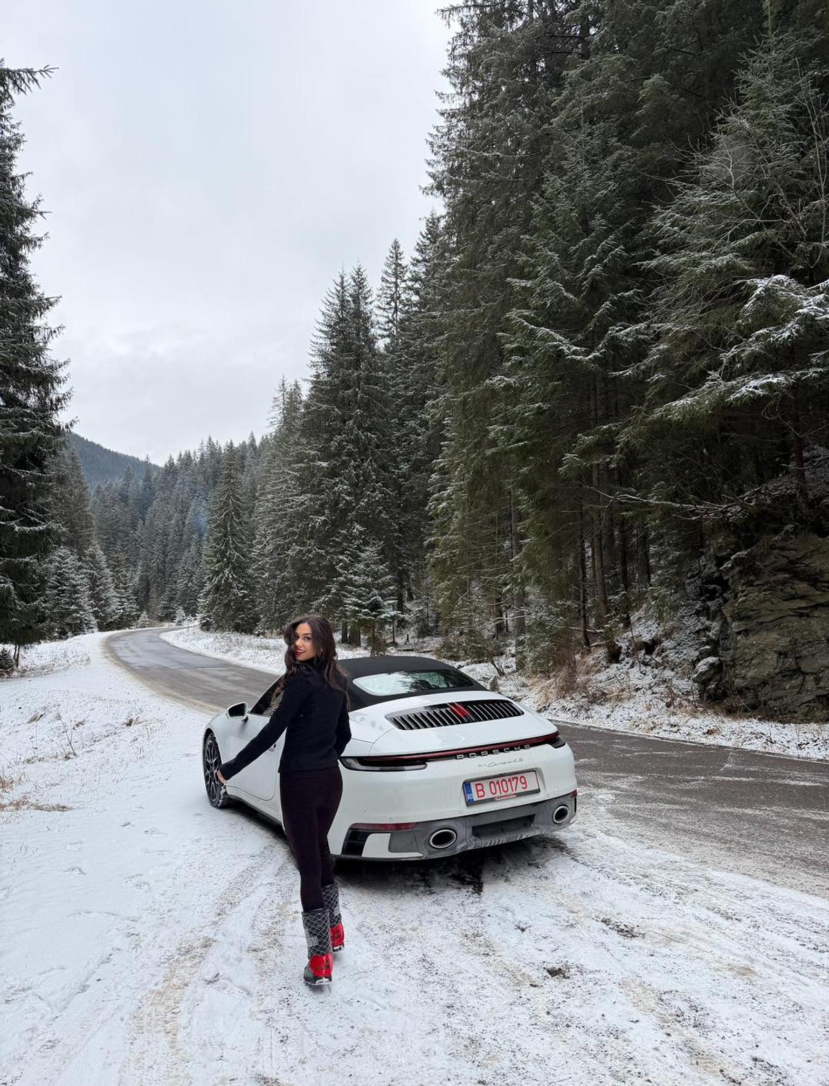 Mai ceva ca David Popovici! Artista care a cântat imnul României pe Arena Națională și-a tunat Porsche-ul: „Abia aștept să ne vedem în trafic!”