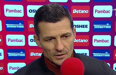 Costel Gâlcă a găsit motivul principal pentru eliminarea din Cupa României: „A fost foarte rău”