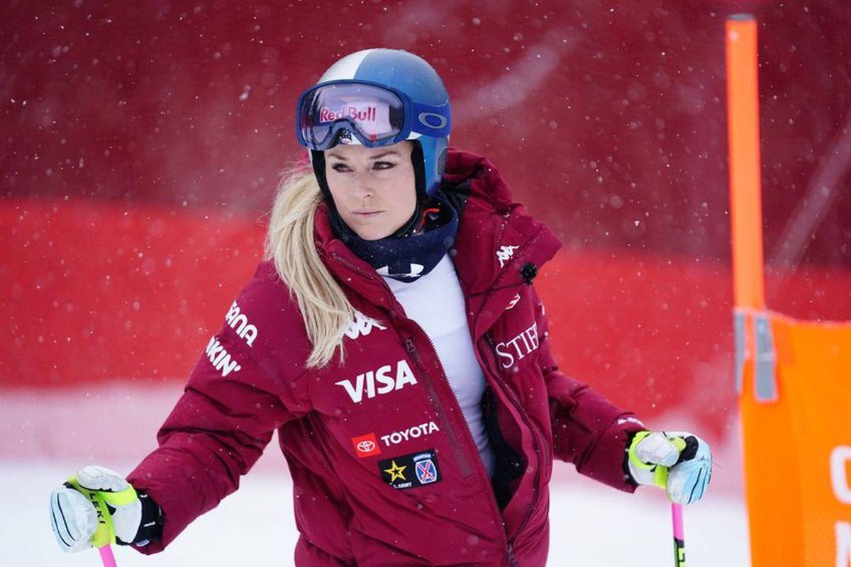 Lindsey Vonn după a cincea operație