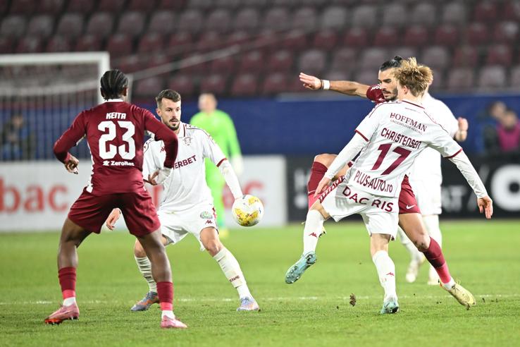 CFR Cluj - Rapid, în Cupa României Betano // FOTO: sportpictures.eu