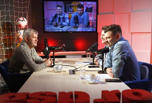 Valeriu Iftime, la podcastul GSP „2 la 1”, foto: Cristi Preda (GSP.ro)