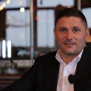 Sorin Frunză, în interviul acordat Gazetei la Galați / FOTO: Andrei Furnigă (GSP)