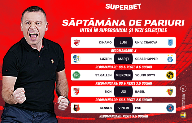 SuperSocial, locul unde găsești inspirație pentru săptămâna de pariuri