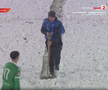 Fotbal în Ice Age » Imagini incredibile la meciul din Cupa României