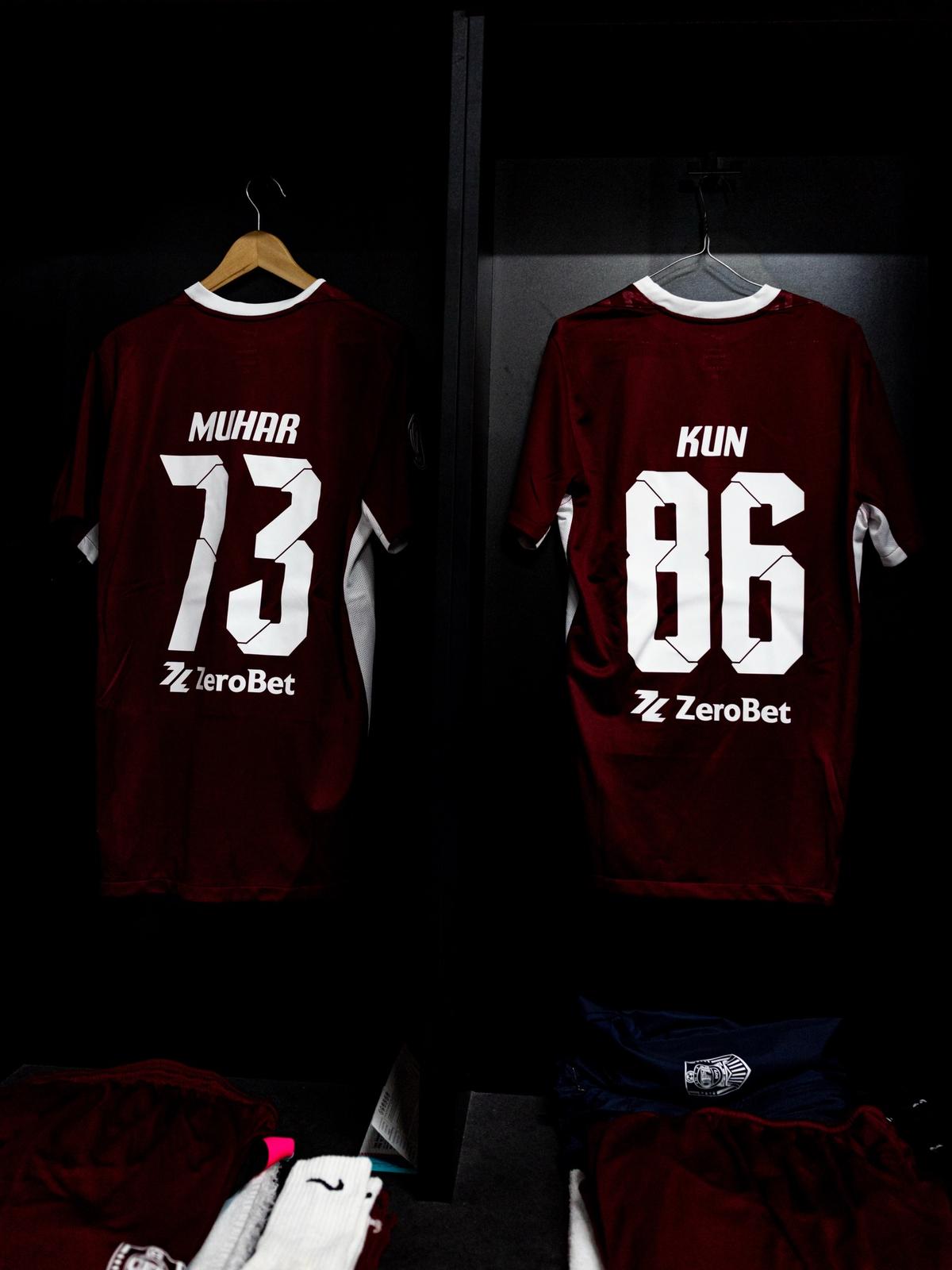 CFR Cluj - Rapid, imagini înaintea partidei din Cupa României