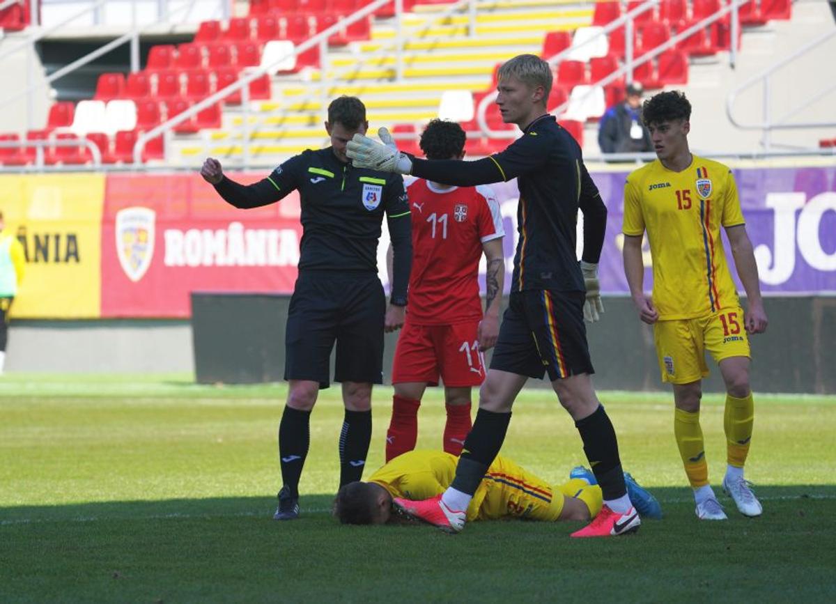 România U19 - Serbia U19 0-0 » VIDEO+FOTO Remiză albă pe stadionul „Francisc von Neuman”