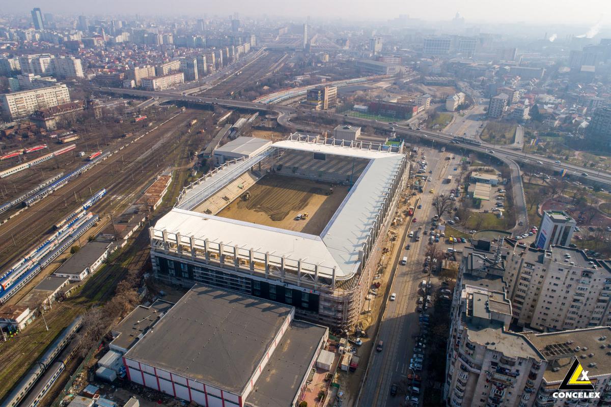 Stadionul Rapid - decembrie 2025
