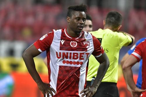 Magaye Gueye a fost testat pozitiv cu cocaină în urma controlului efectuat după partida Dinamo - FCSB 1-0 @imago