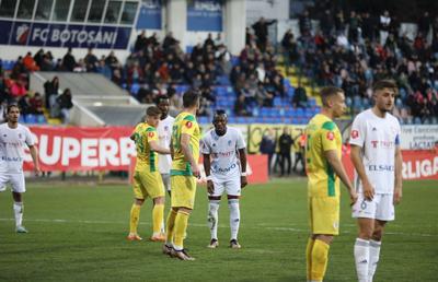 FC Botoșani și Mioveni, remiză în ultima etapă a sezonului regular » Cu câte puncte intră în play-out! Clasamentul ACUM