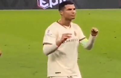 Ronaldo nu scapă nici în Arabia Saudită » Reacția lui CR7 când a auzit numele lui Messi