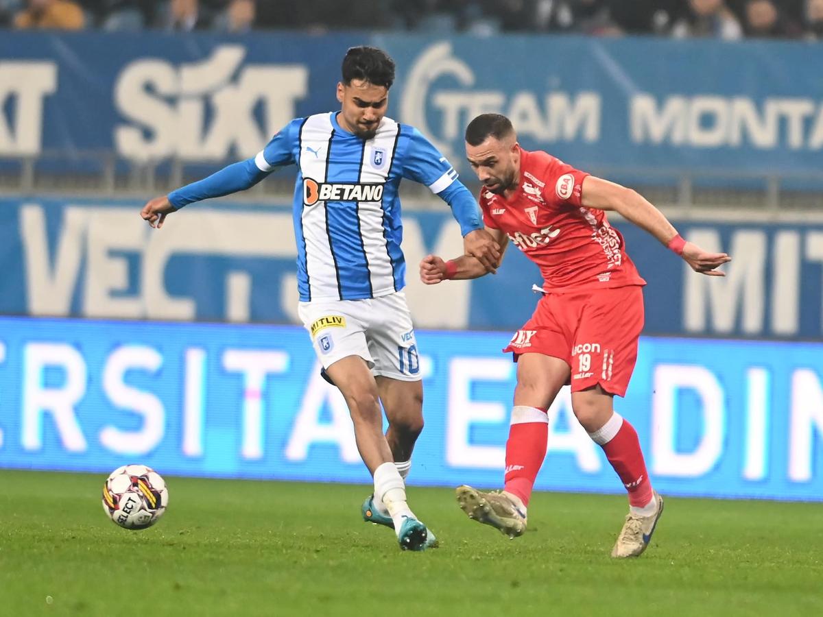 CS Universitatea Craiova - UTA, 10 martie 2023 / FOTO: Facebook @UCVOficial