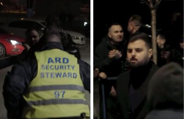 Pumni în parcare, sub ochii lui Adrian Mititelu Jr. » Reporterii GSP au surprins incidentele reprobabile