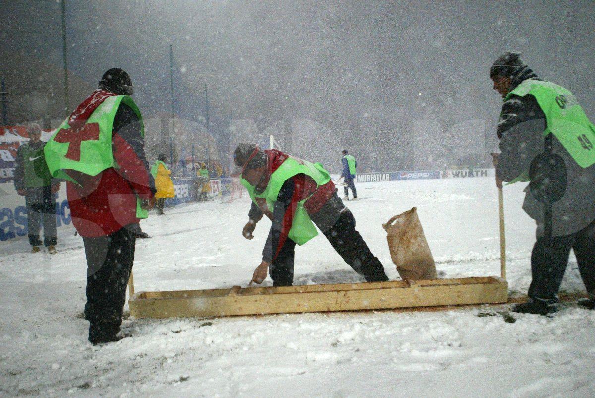 FCSB - Villarreal și zăpada nemiloasă care a amânat meciul din 2005 » Où sont les neiges d'antan?