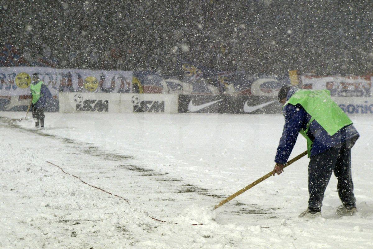 FCSB - Villarreal și zăpada nemiloasă care a amânat meciul din 2005 » Où sont les neiges d'antan?
