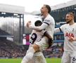 Radu Drăgușin, în Aston Villa - Tottenham/ foto Imago Images