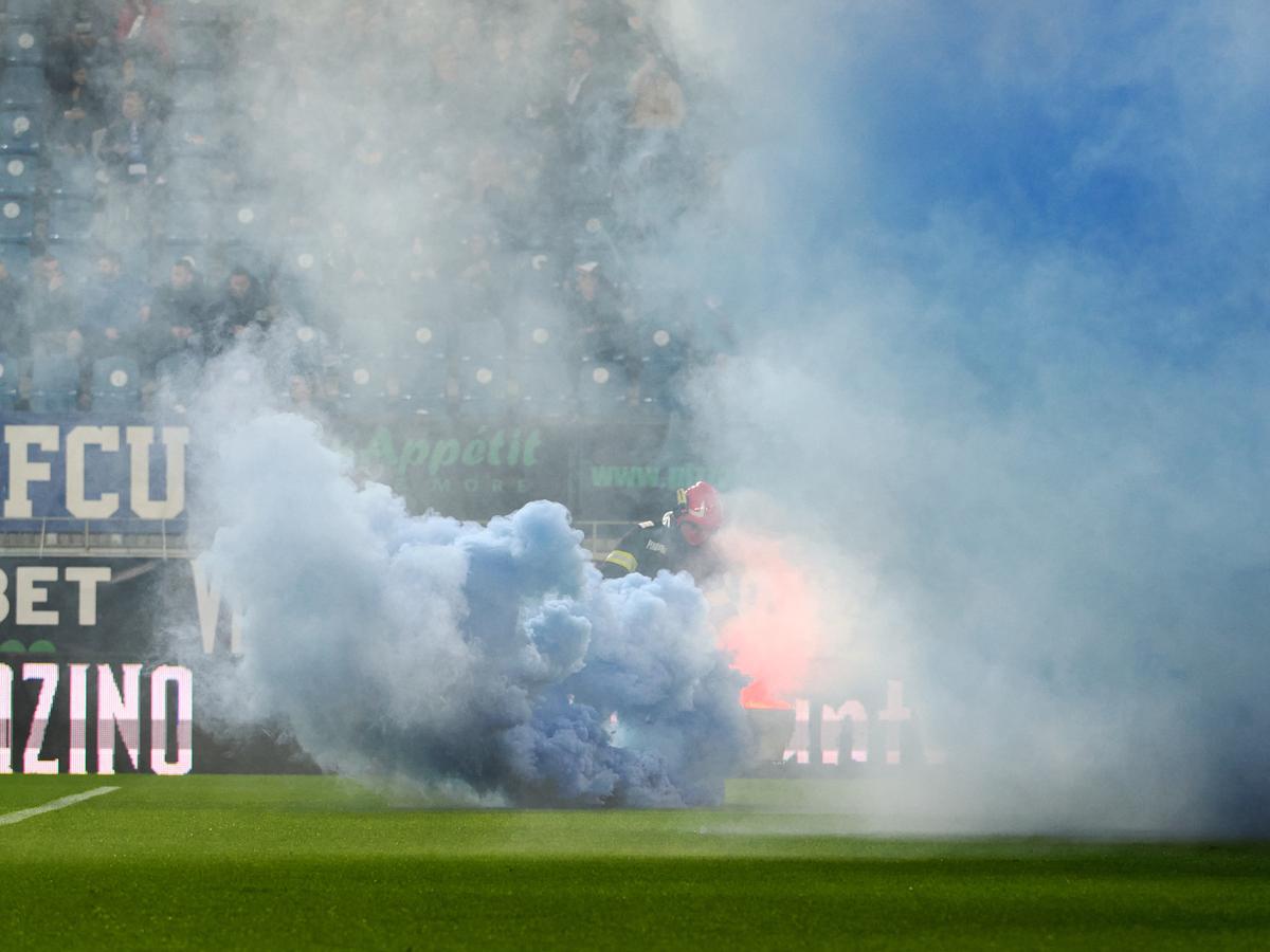 Nicolo Napoli, imaginile serii la FCU Craiova - Universitatea Craiova