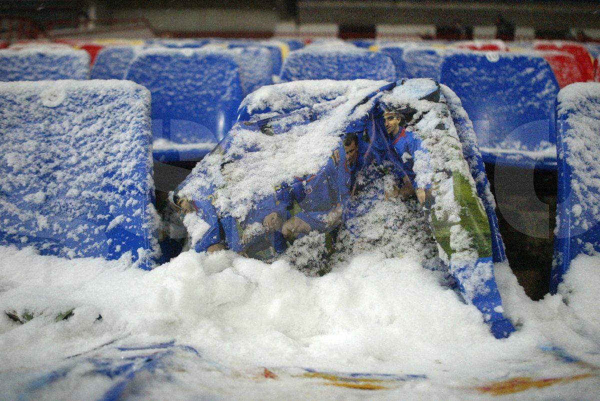 FCSB - Villarreal și zăpada nemiloasă care a amânat meciul din 2005 » Où sont les neiges d'antan?