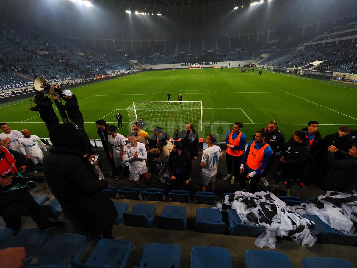 Ce s-a întâmplat în tribune, imediat după FCU Craiova - Universitatea Craiova