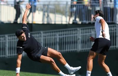 Fotbal în loc de tenis » Holger Rune și Patrick Mouratoglou au inovat în ziua liberă de la Indian Wells