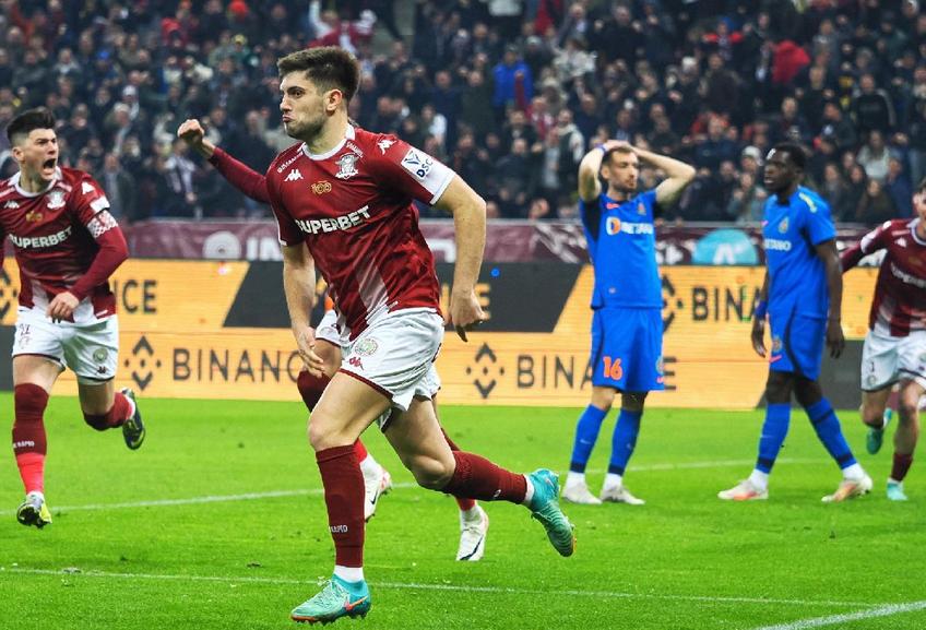 FCSB a fost pusă la respect de Rapid / foto: Gazeta Sporturilor