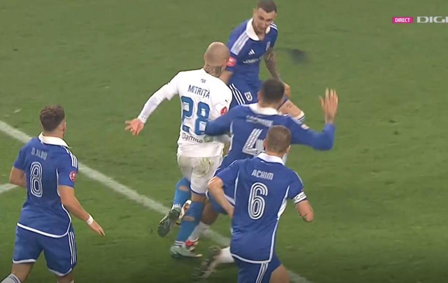 Alexandru Mitriță, faultat de Lacroix Baiaram rezolvă cubul rubik oltenesc » Universitatea Craiova se impune în derby-ul cu FCU!