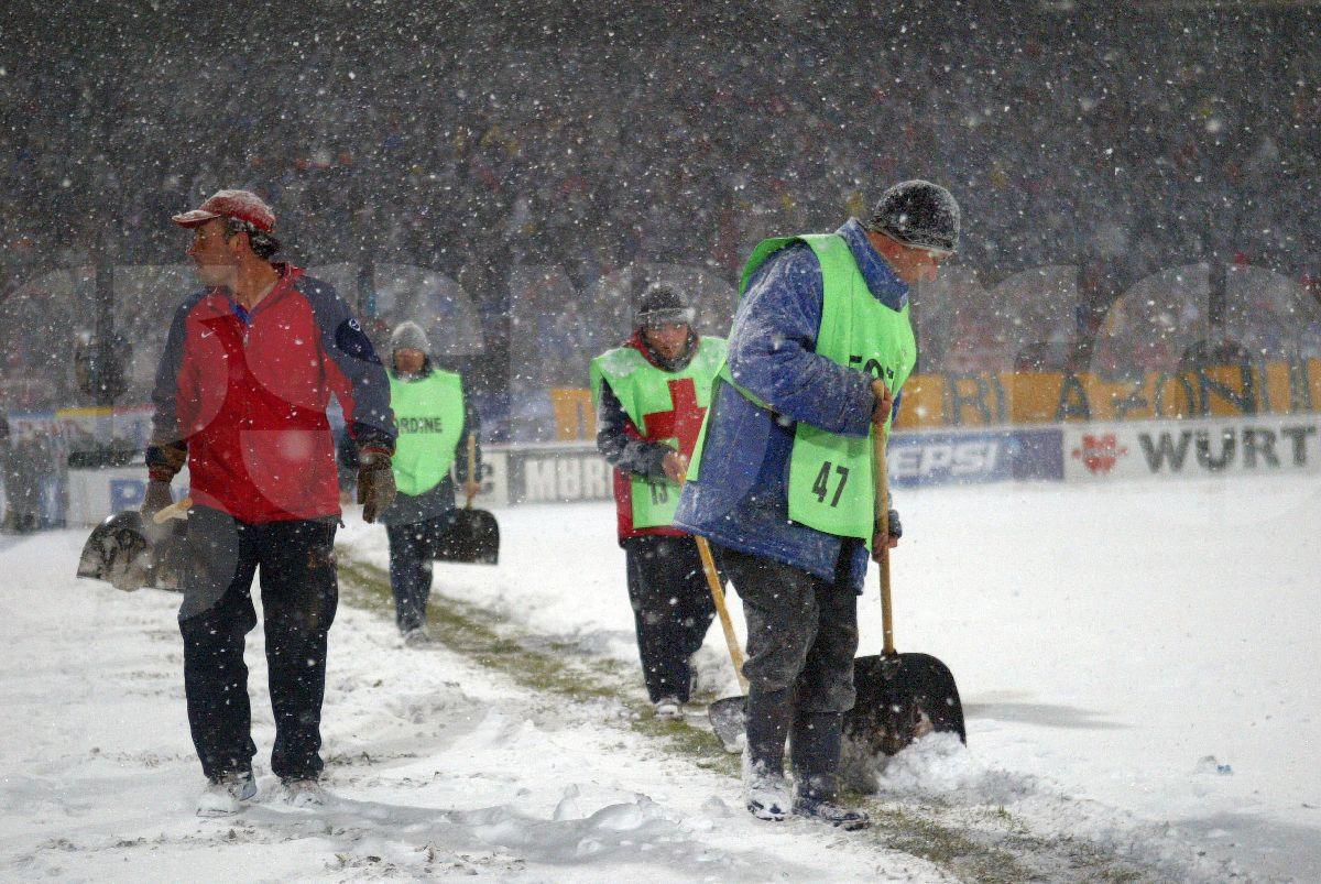 FCSB - Villarreal și zăpada nemiloasă care a amânat meciul din 2005 » Où sont les neiges d'antan?