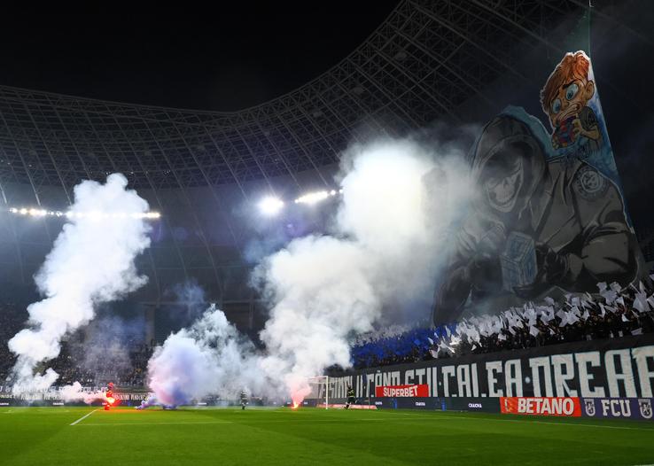 Nicolo Napoli, imaginile serii la FCU Craiova - Universitatea Craiova