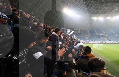 Ce s-a întâmplat în tribune, imediat după derby-ul Craiovei » Imaginile surprinse de reporterul GSP