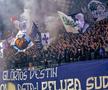 Ultrașii lui FCU Craiova, la derby-ul cu Universitatea
