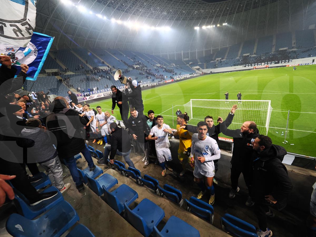 Ce s-a întâmplat în tribune, imediat după FCU Craiova - Universitatea Craiova