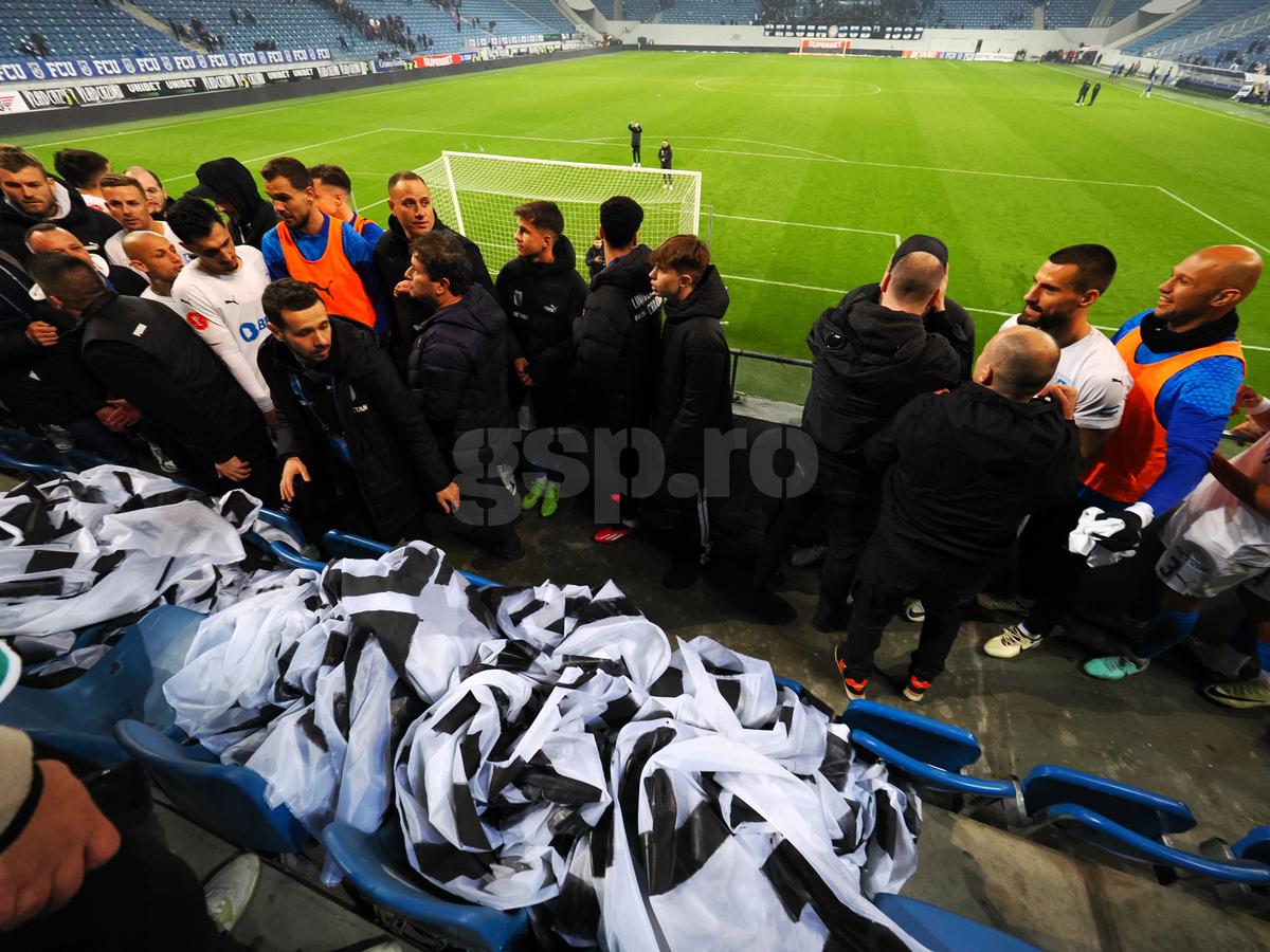 Ce s-a întâmplat în tribune, imediat după FCU Craiova - Universitatea Craiova