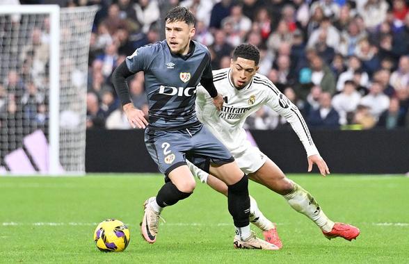Bellingham în genunchi, „piruetă” lângă Mbappe, dar amețit de Vinicius » Cadru cu cadru, cum s-a descurcat Andrei Rațiu contra lui Real Madrid