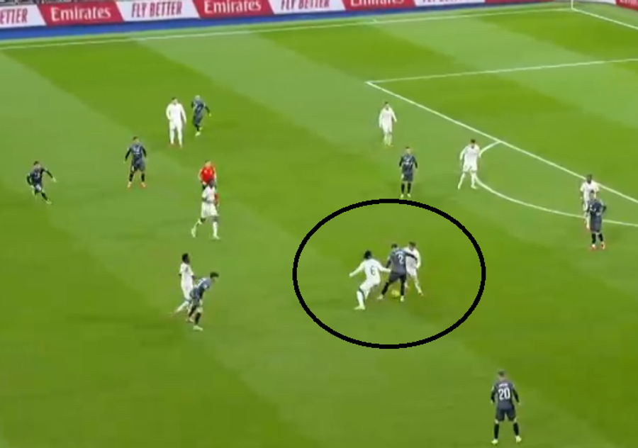 Bellingham în genunchi, „piruetă” lângă Mbappe, dar amețit de Vinicius » Cadru cu cadru, cum s-a descurcat Andrei Rațiu contra lui Real Madrid