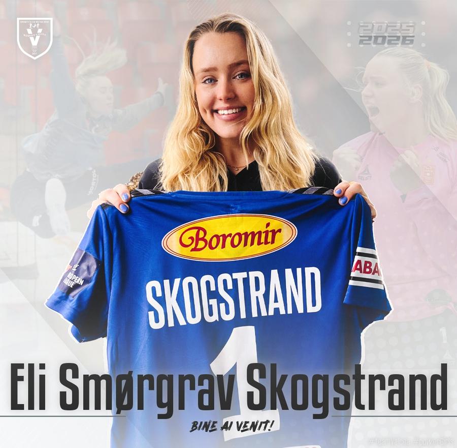 Eli Smørgrav Skogstrand / foto: SCM Râmnicu Vâlcea, Facebook Echipa din „Liga Florilor” schimbă lotul din temelii pentru sezonul viitor: a fost anunțat transferul unui nou portar