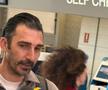 Elias Charalambous, cu lacrimi în ochi pe aeroport, la plecarea din România/ foto: GSP