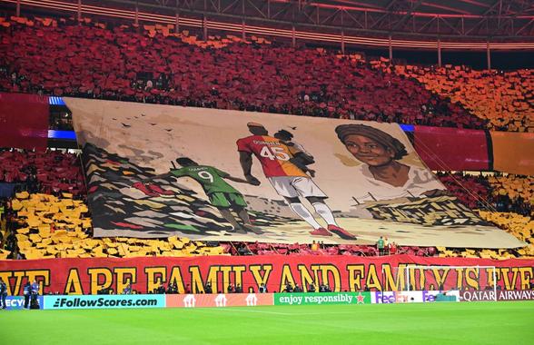 Scenografia fanilor lui Galatasaray l-a emoționat până la lacrimi pe Victor Osimhen: „Noi suntem o familie, iar familia este totul”