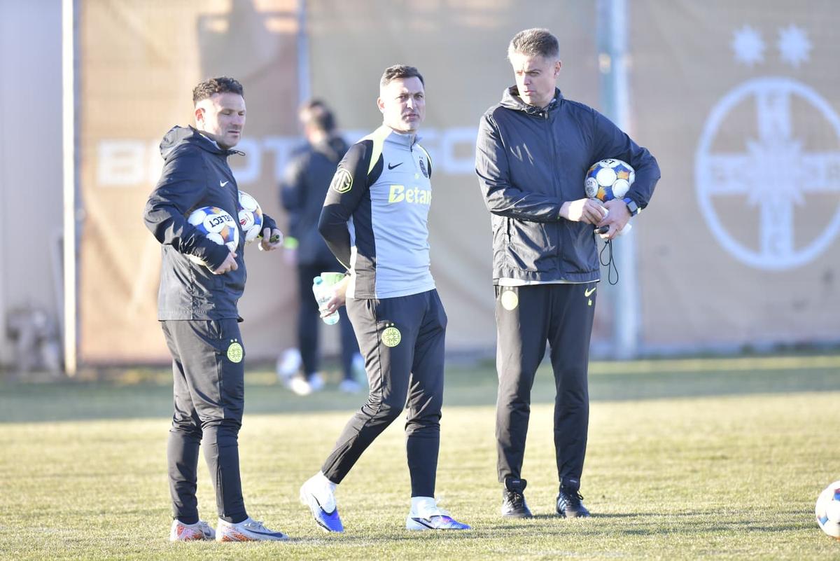 Mirel Rădoi a susținut primul antrenament la FCSB // foto: Cristi Preda (GSP.ro)