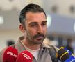 Elias Charalambous, cu lacrimi în ochi pe aeroport, la plecarea din România/ foto: GSP